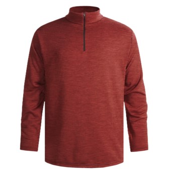 Wickers Base Layer Top - Expedition Weight, Zip Neck, Long Sleeve (For Men)