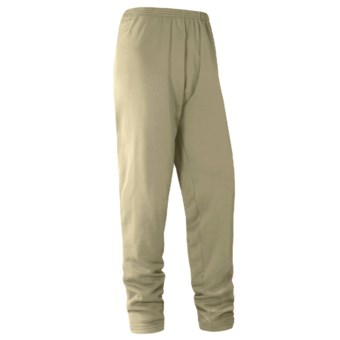 Wickers Comfortrel® Long Underwear Bottoms - Expedition Weight (For Tall Men) in Taupe