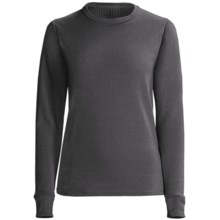 Wickers Comfortrel® Long Underwear Shirt - Expedition Weight, Long Sleeve (For Women) in Charcoal - 2nds