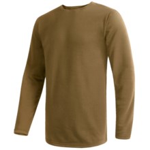 Wickers Comfortrel® Long Underwear Top - Expedition Weight, Long Sleeve (For Tall Men) in Light Brown - 2nds