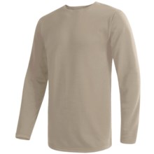 Wickers Comfortrel® Long Underwear Top - Expedition Weight, Long Sleeve (For Tall Men) in Tan - 2nds
