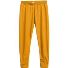 Wickers Long Underwear Bottoms - Midweight (For Kids) in Gold - 2nds