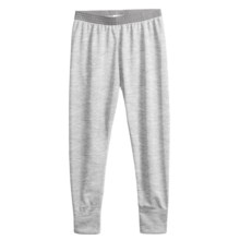 Wickers Long Underwear Bottoms - Midweight (For Kids) in Light Grey - 2nds