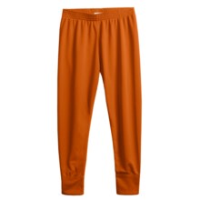 Wickers Long Underwear Bottoms - Midweight (For Kids) in Red Orange - 2nds