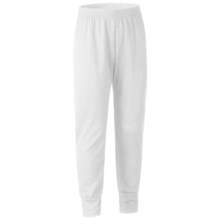 Wickers Long Underwear Bottoms - Midweight (For Kids) in White - 2nds