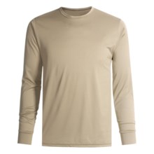 Wickers Long Underwear Shirt - Comfortrel®, Moisture-Wicking, Long Sleeve (For Tall Men) in Tan - 2nds