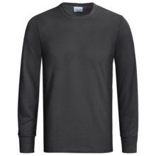 Wickers Long Underwear Top - Midweight, Comfortrel®, Long Sleeve (For Tall Men) in Black - 2nds