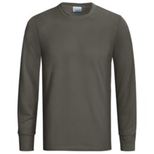 Wickers Long Underwear Top - Midweight, Comfortrel®, Long Sleeve (For Tall Men) in Charcoal - 2nds