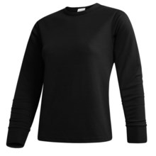 Wickers  Long Underwear Top - Midweight Comfortrel®, Long Sleeve (For Women) in Black - 2nds