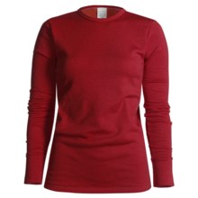 Wickers  Long Underwear Top - Midweight Comfortrel®, Long Sleeve (For Women) in Red - 2nds