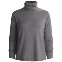 Wickers Long Underwear Turtleneck - Midweight, Comfortrel® (For Women) in Charcoal Heather - 2nds