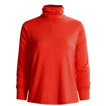 Wickers Long Underwear Turtleneck - Midweight, Comfortrel® (For Women) in Red