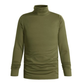 Wickers Turtleneck - Midweight, Comfortrel® (For Men) in Olive Drab