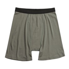 Wickers Wool Blend Boxer Briefs - Underwear (For Men) in Foliage Green - Closeouts