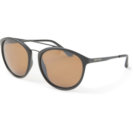 Peppers Polarized Eyeware Wicket Sunglasses - Polarized (For Women) - MATTE BLACK/BROWN ( )
