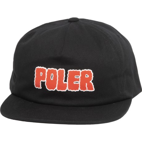 Poler Wiggle Font Baseball Cap (For Men) - BLACK ( )