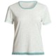 Wildbleu Heat Release Technology Shirt - Lace Hem, Short Sleeve (For Women)