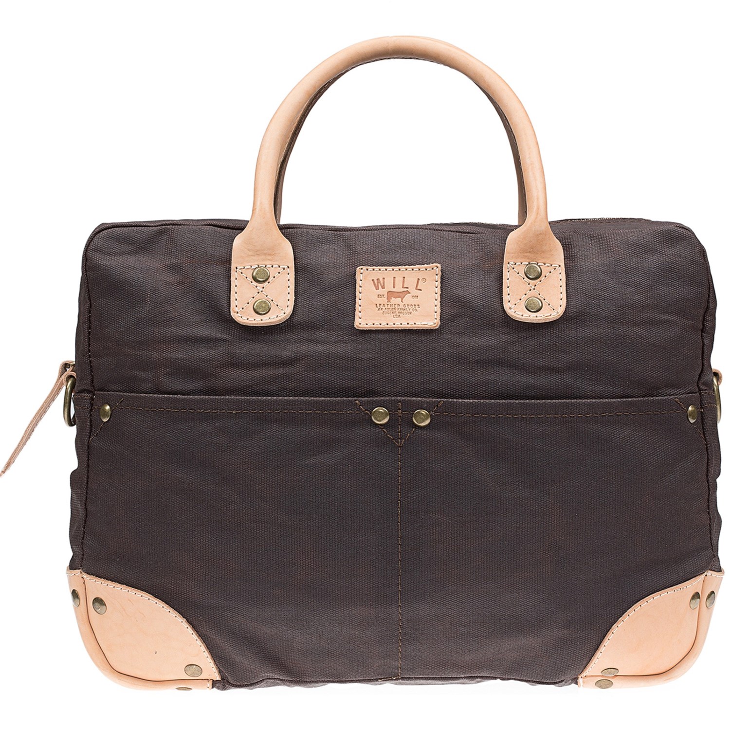 Will Leather Goods Flight Bag - Waxed Canvas, Laptop Sleeve - Save 70%