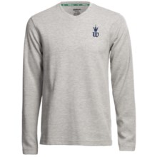 Wilson Hall Fame Shirt - Long Sleeve (For Men) in Grey/White - Closeouts