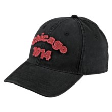 Wilson New Lifestyle Baseball Cap - UPF 30+ (For Men and Women) in Black - Closeouts