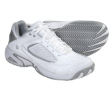 Wilson Pro Staff Endure II Tennis Shoes (For Women) in White/Silver - Closeouts