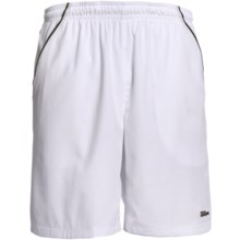 Wilson Woven Shorts - UPF 30+ (For Men) in White/Black - Closeouts