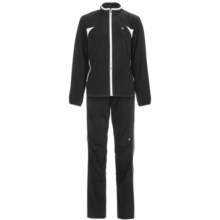 Wilson Woven Warm-Ups - UPF 30+, Two-Piece Set (For Women) in Black/Whtie - Closeouts