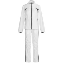 Wilson Woven Warm-Ups - UPF 30+, Two-Piece Set (For Women) in White/Black - Closeouts