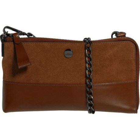 UPC 706655640294 product image for Wiltern Nova L-Zip Convertible Crossbody Bag - Leather (For Women) - SADDLE ( ) | upcitemdb.com