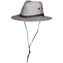 Wind River by Bailey Wilder Outback Hat - Pinch Crown (For Men and Women) in Brown - Closeouts