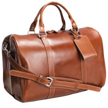 31%OFF 非ローリング荷物 嫌みを言う人ジュニアコンプトンウィークエンドバッグ - レザー Wisecracker Jr. Compton Weekend Bag - Leather画像
