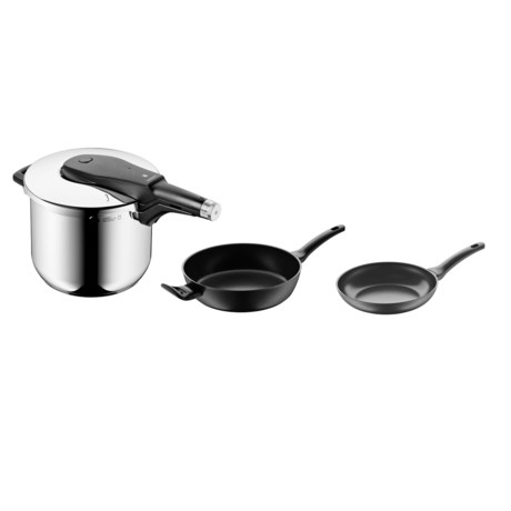 WMF Ultimate Pressure Cooking and Frying Pan Set 3 Piece