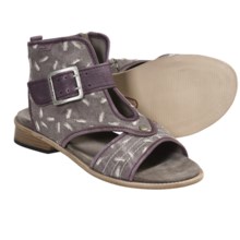 Wolky Dayton Sandals (For Women) in Lilac Canvas - Closeouts