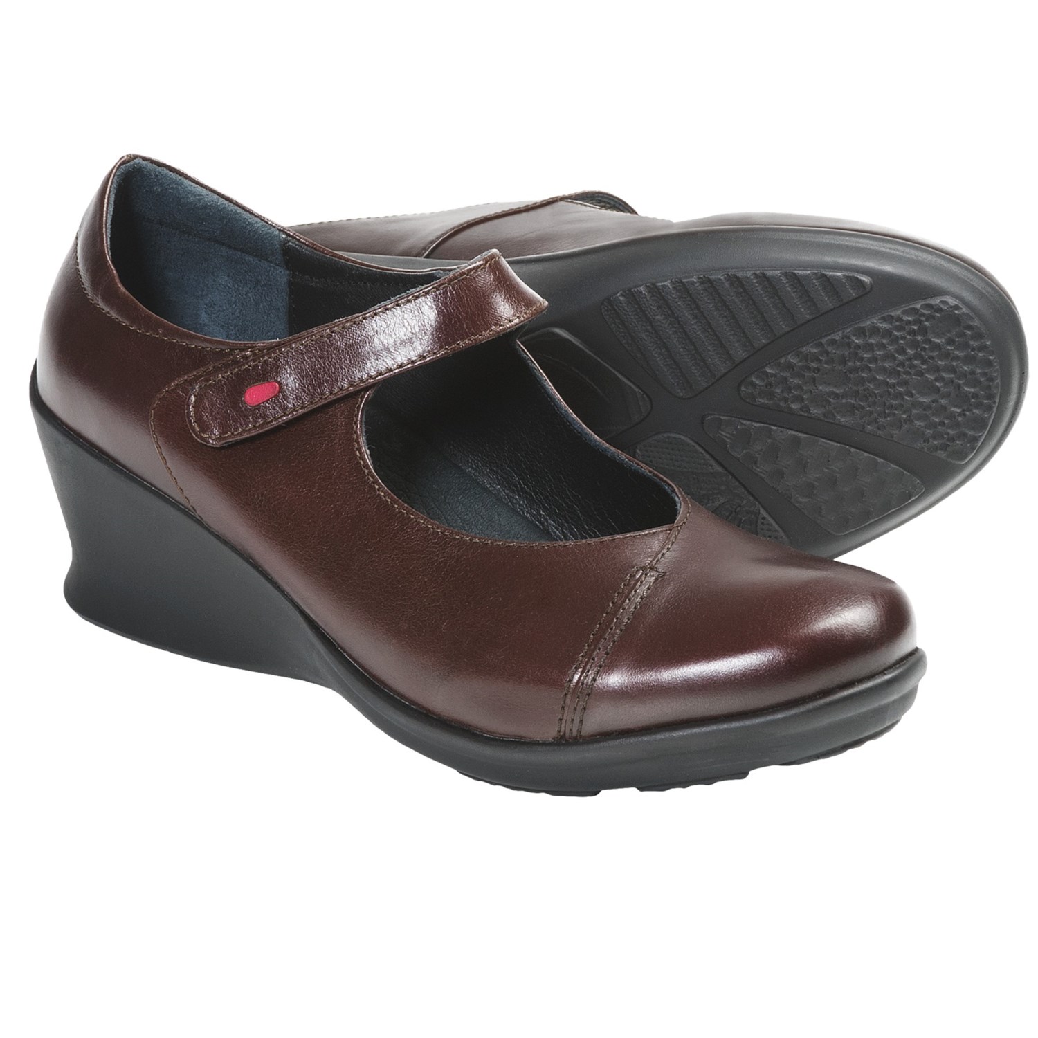 wide width mary jane wedges