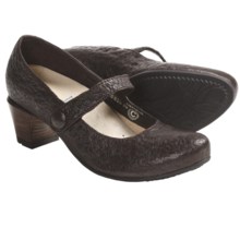 Wolky Jig Shoes - Leather, Mary Janes (For Women) in Brown Mottled - Closeouts