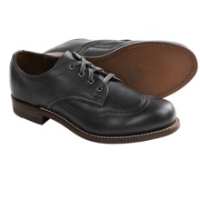 Wolverine 1000 Mile Bradford Oxford Shoes - Factory 2nds, Leather (For Men) in Black - 2nds