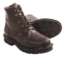 Wolverine DuraShocks Fusion Work Boots - Steel Toe, 6” (For Men) in Chocolate - Closeouts