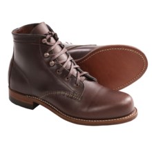 Wolverine Leather Lace-Up 1000 Mile Boots - 2nds (For Women) in Brown - 2nds