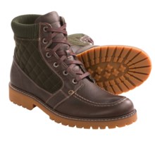 Wolverine No. 1883 Birch Boots - Felt-Leather (For Men) in Tan/Hunter Green - Closeouts