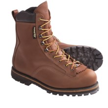 Wolverine Northman Gore-Tex® Work Boots - Waterproof, Insulated, 8”, Plain Toe (For Men) in Brown - Closeouts
