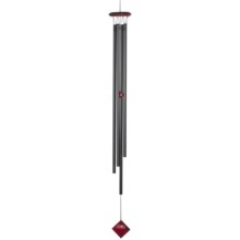 Woodstock Chimes Encore Chimes of Saturn Wind Chime in Black - Closeouts