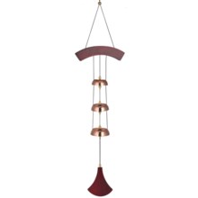 Woodstock Chimes Encore Copper Bells Chime in See Photo - Closeouts