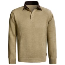Woolrich Alpine Valley Henley Sweater (For Men) in Khaki Heather - Closeouts