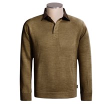 Woolrich Alpine Valley Henley Sweater (For Men) in Wood Heather - Closeouts