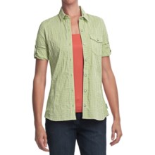 Woolrich Annalie Shirt - 3/4 Sleeve (For Women) in Light Sprout - Closeouts