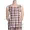 Woolrich Ansley Plaid Tank Top - UPF 30+ (For Women) in Melon Multi
