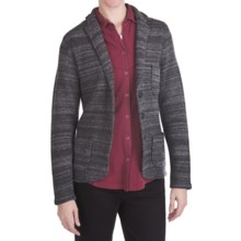 Woolrich Basswood Blazer - Boiled Lambswool (For Women) in Cch Charcoal Heather - Closeouts