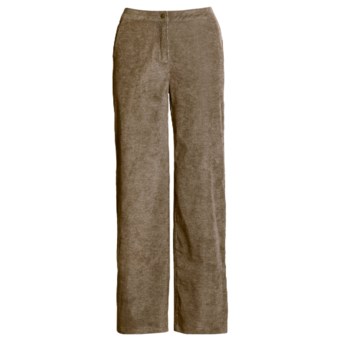 Woolrich Bay Falls Pants - Stretch Chenille Corduroy (For Women) in Dark Khaki