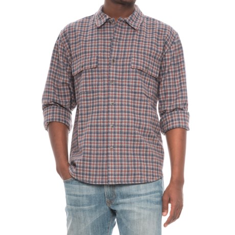 Woolrich Bering Plaid Wool Shirt Long Sleeve (For Men)