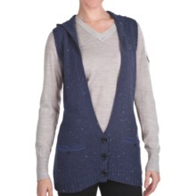 Woolrich Birch Song Hooded Vest (For Women) in Deep Indigo - Closeouts